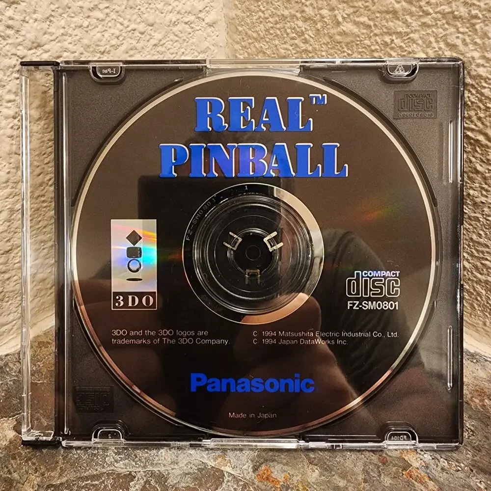 Game - Real Pinball - 3DO - Panasonic